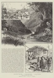 Avec la colonne sud de Lushai